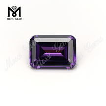 13 x 18 mm Octagon Loose Amethyst Cz Cubic Zirconia Stone