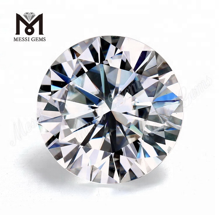 Synthetic Def White Round moissanite diamond Price Wuzhou Factory Messigems