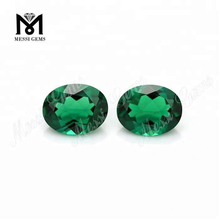 オーバル 9x7mm ルース ラボ産 ザンビア エメラルド