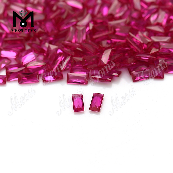 Wholesale Ruby Red 2 x 4mm 5# Ruby Corundum Beads