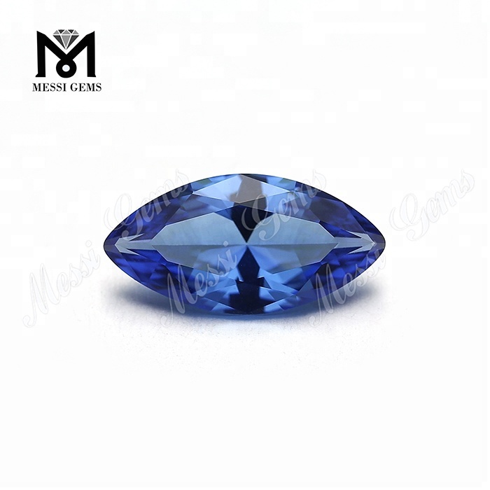 wholesale synthetic loose blue nanosital stones