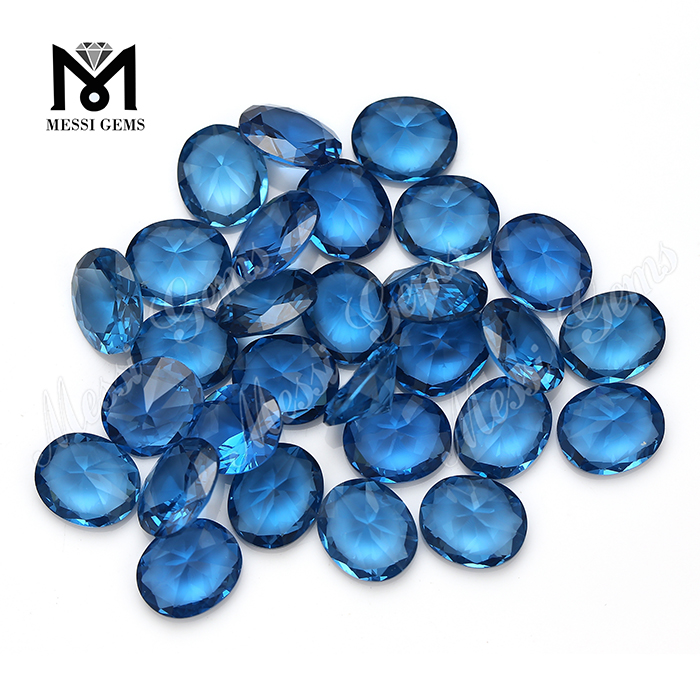 Wholesale 120 Synthetic Blue Spinel Stones