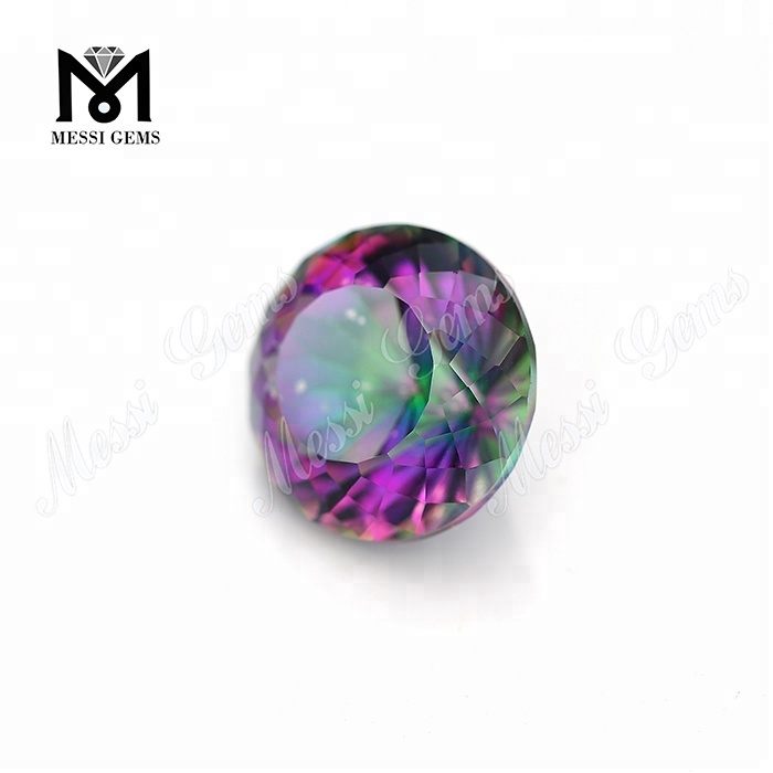 High table plating gemstone stones artificial mystic glass stone