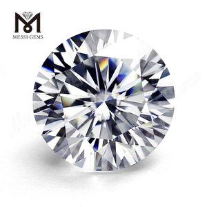 15.0mm DEF moissanite stone Precious white moissanite diamond round shape