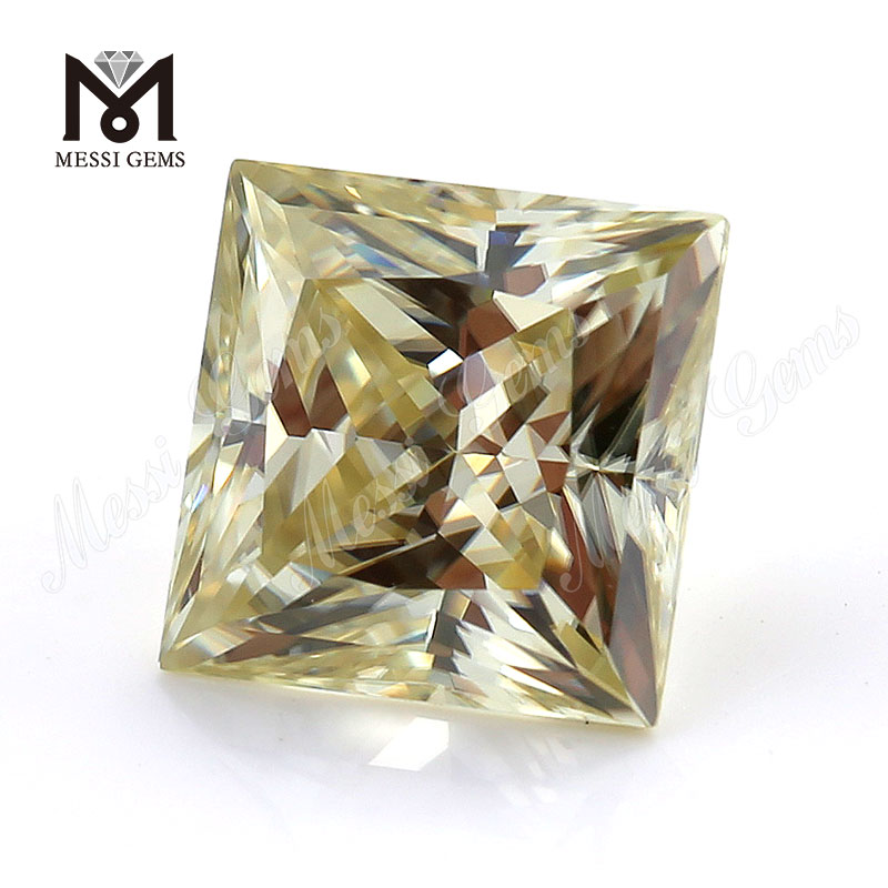 yellow moissanite stone manufacturer loose gems