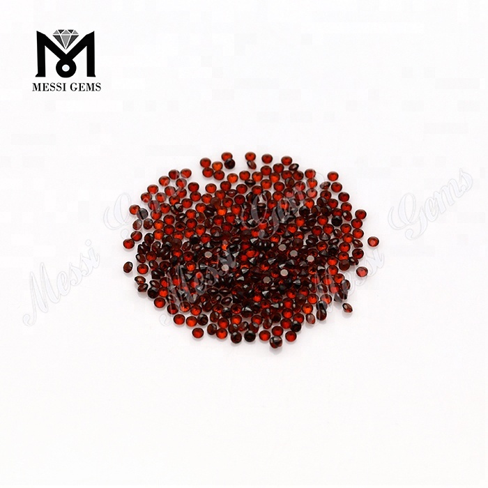 Loose Red Garnet 2.0mm Small Size Natural Gemstones
