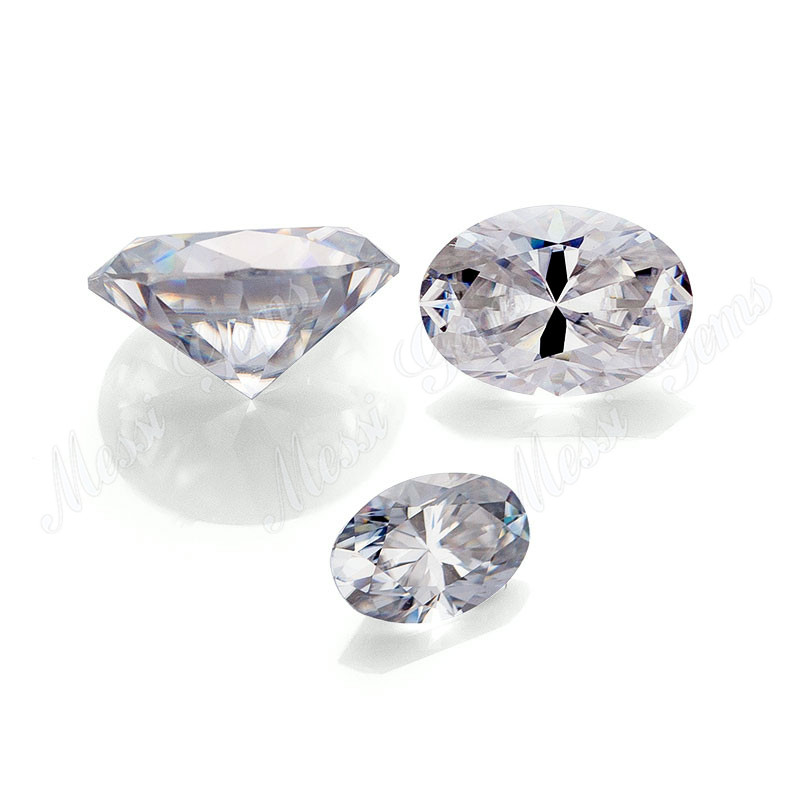 Loose wholesale def colorless vvs oval 5.5x8mm 1carat price moissanite