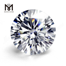 Diamant moissanite 4ct, prix en vrac, chine DEF, rond, taille brillant, moissanite super blanc