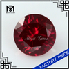 Wholesale 8MM Round Shape Color Curundum Synthetic Ruby For Ring