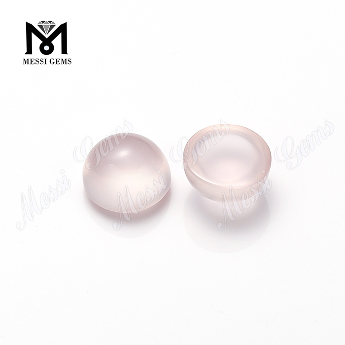 Loose Gemstones Natural Quartz Crystal Cabochon Rose Quartz