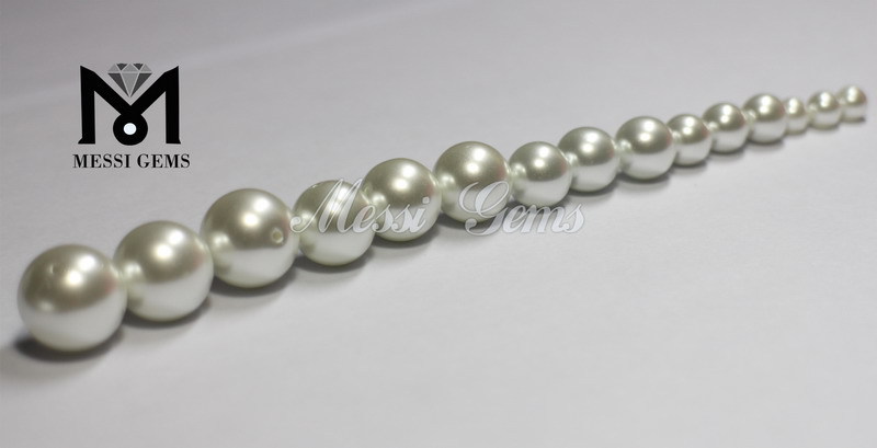 Freshwater Good Quality Natural Glass Pearl Bead Stones Wholesale Factory Price Pearl