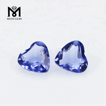 ファセット ハート カット 6 x 6 mm ルース ガラス宝石