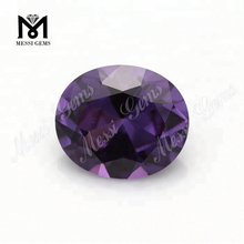 #46 Corundum Oval Cut Synthetic Color Change Stones Alexandrite