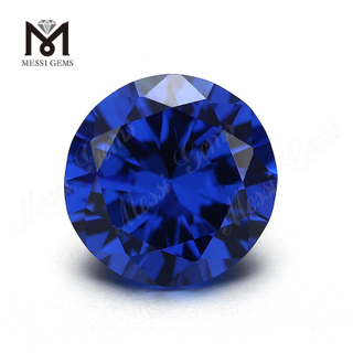 Engrospris Zircon Gemstone Sapphire 8.0mm Cz Stone