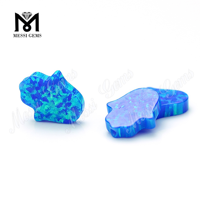 Wholesale Synthetic Opal Hamsa Blue Fire Opal Price