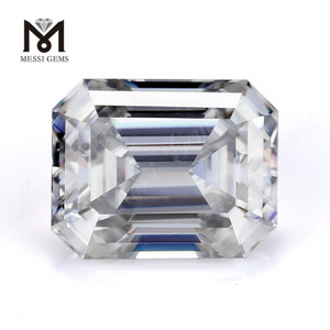 Factory Price moissanite diamond Wholesale 8x6mm DEF White Emerald Cut Moissanites