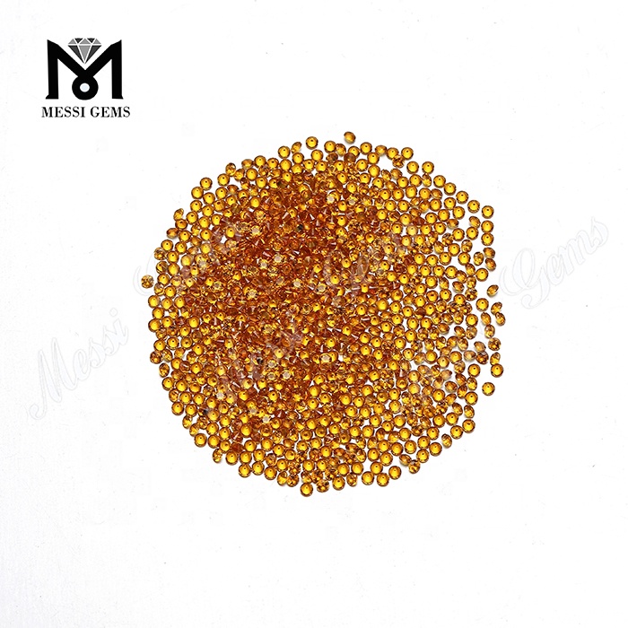 Wholesale Price Round 1.5mm Citrine Nano Gems Stone