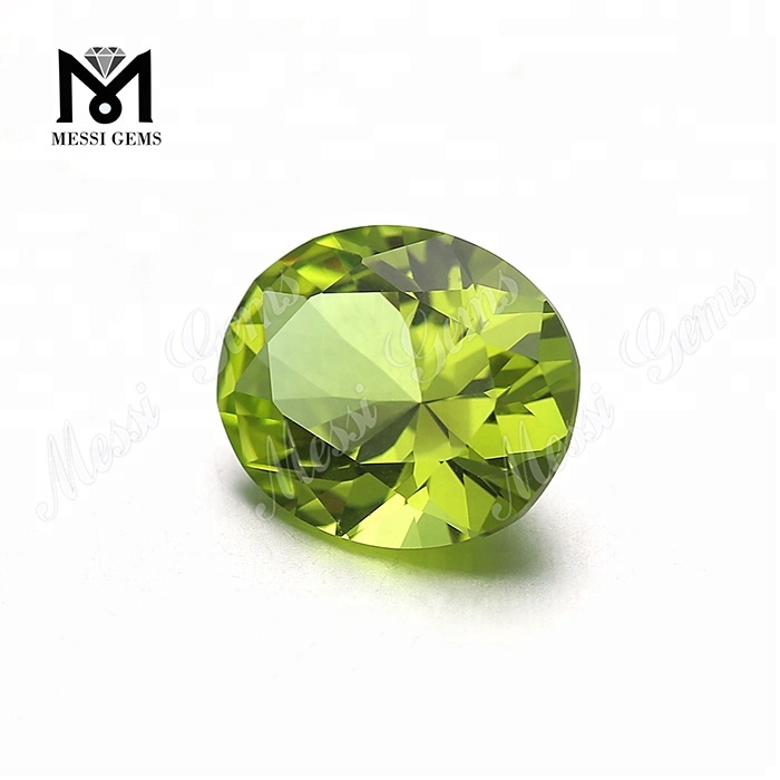 Wholesale Price Diamond Cut 10*12mm #139 Oval Shape Nanosital Gemstone