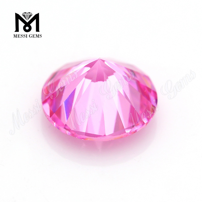 Synthetic 3.5mm 2# ruby price pink ruby stone