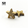 Fashion Druzy Star Cut Druzy Agate 24K Gold Natural Druzy Stone