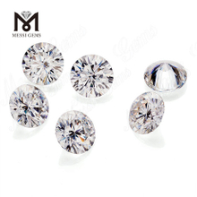 Synthetic colorless moissanite diamond loose gemstone 10 Carat Round GH VVS1 China