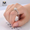 1 carat heart white gold fashion moissanite gold ring for women
