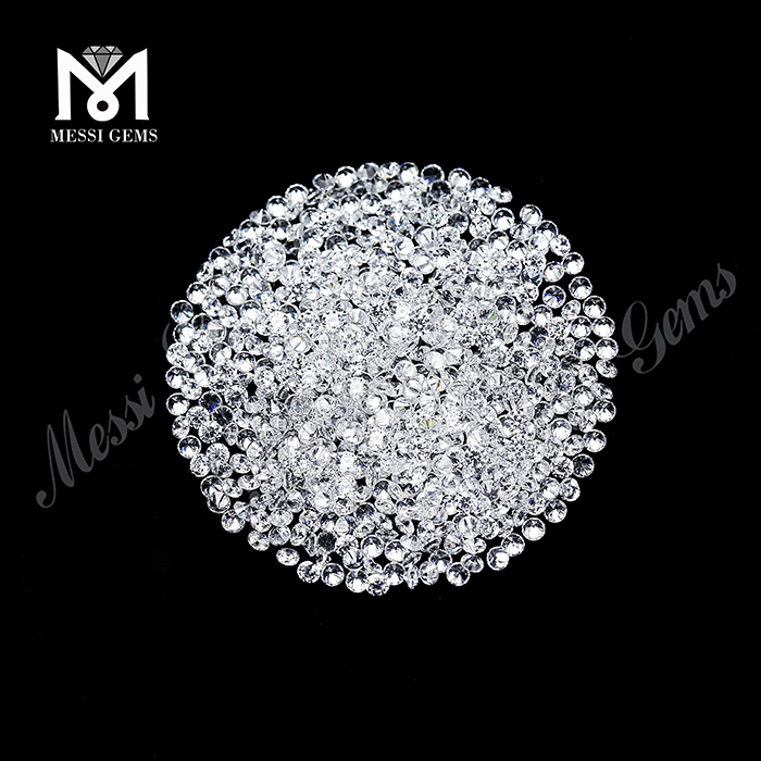 Loose cz stone 1.0mm 1.5mm 2.0mm AAA White Cubic Zirconia Price 