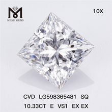 10,33 CT E VS1 EX EX SQ, im Labor gez&uuml;chteter CVD-Diamant f&uuml;r den Gro&szlig;einkauf, Ihr Wettbewerbsvorteil LG598365481 