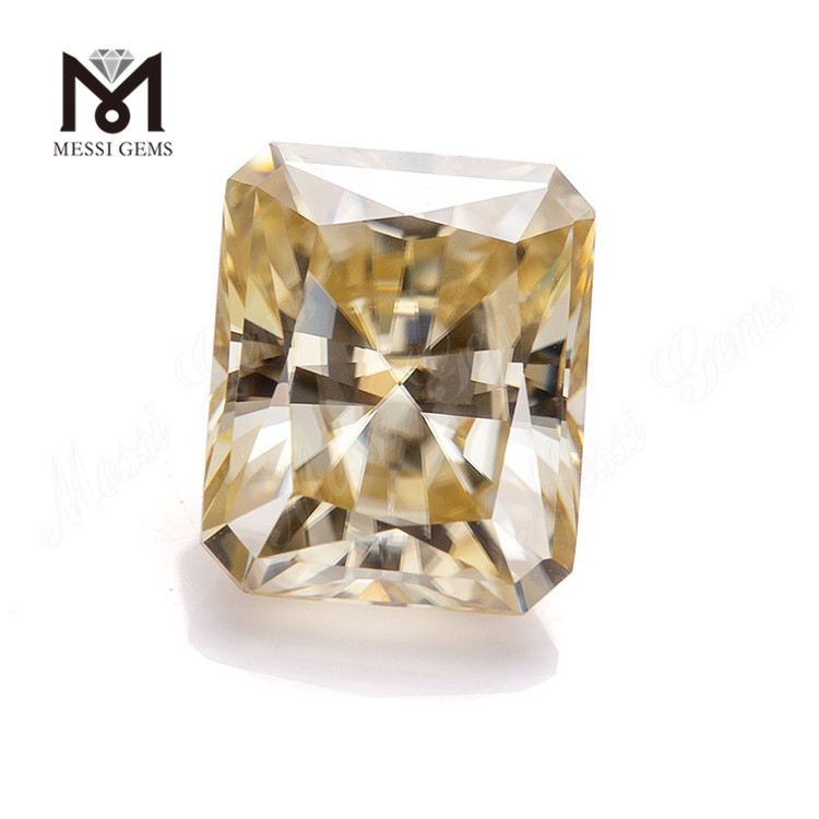 Wholesale Price 6x11mm Yellow Colour Loose Moissanite