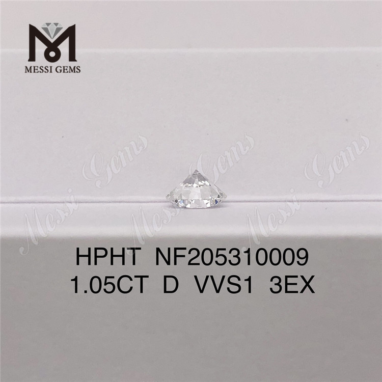 1.065ct D VVS2 RD 3EX Lab Grown Diamond Wholesale Price
