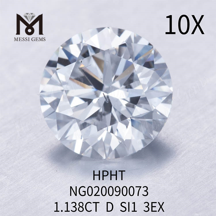 1.138ct D SI1 Wholesale Loose Lab Grown Diamonds EX CUT