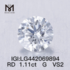 1.11 carat G VS2 Round BRILLIANT IDEAL 2EX lab diamonds