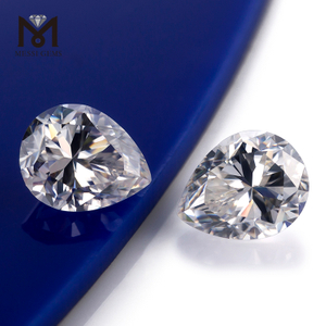 도매 대형 느슨한 보석 컬러 플레이 또는 화재 배 Wuzhou Moissanite