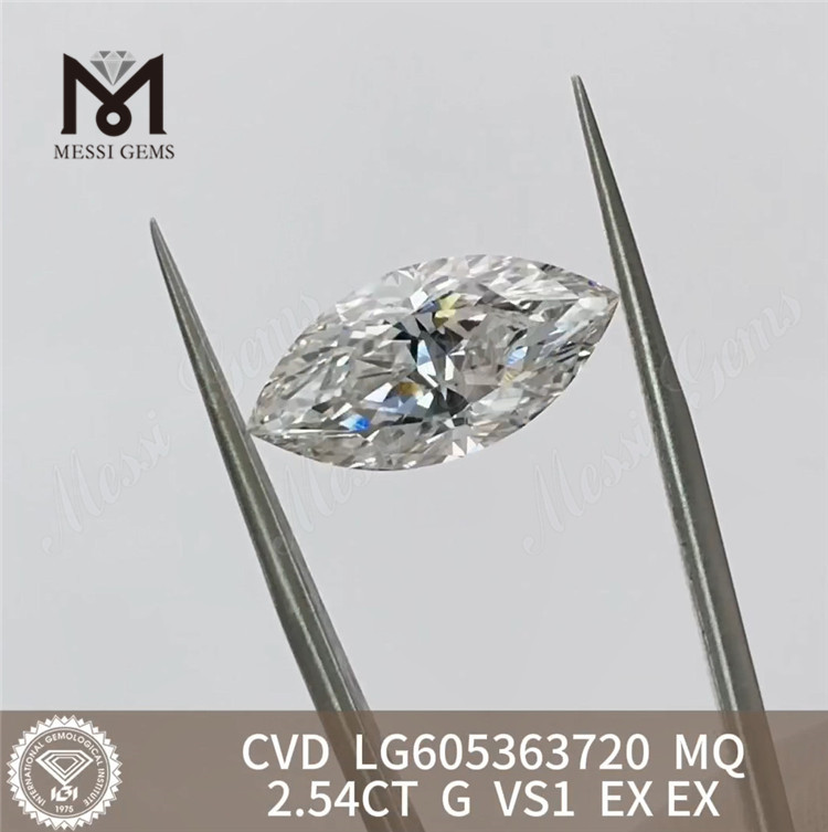 2.54CT G VS1 MQ igi cert diamant CVD Onsale LG605363720丨Messigems 
