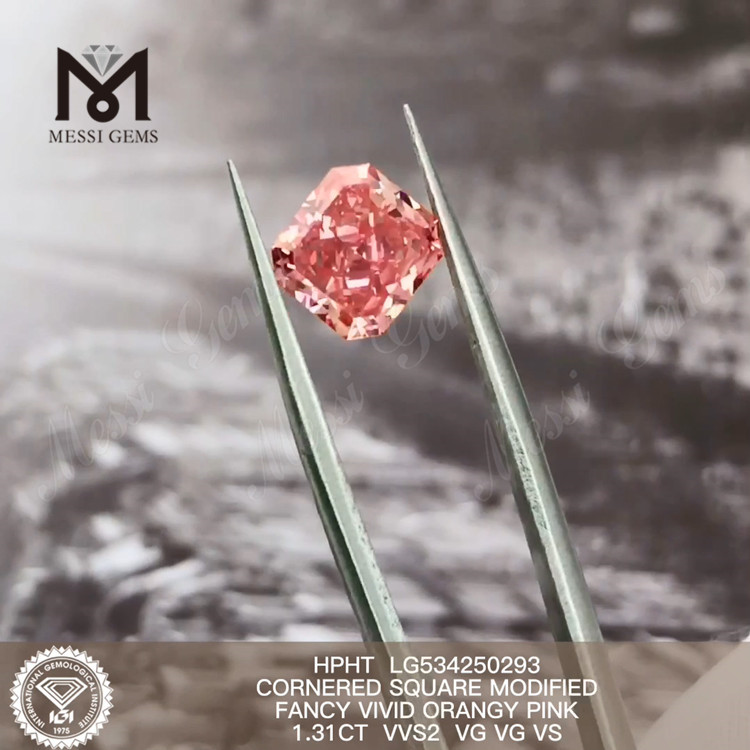 1.31ct SQ Lab Diamonds Pink Loose Lab Diamonds HPHT LG534250293