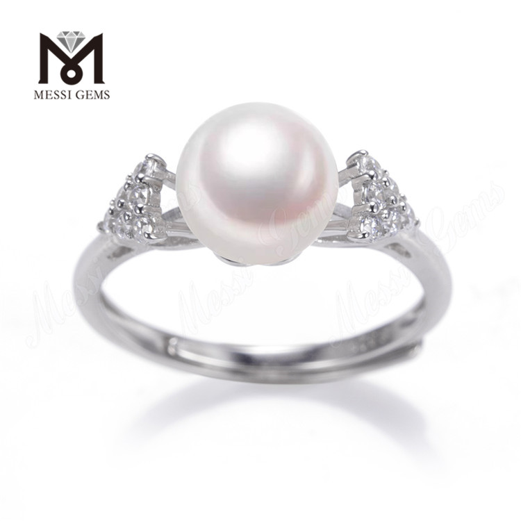 8-8.5mm Akoya Pulchrum Pearl Silver Annulorum Sale
