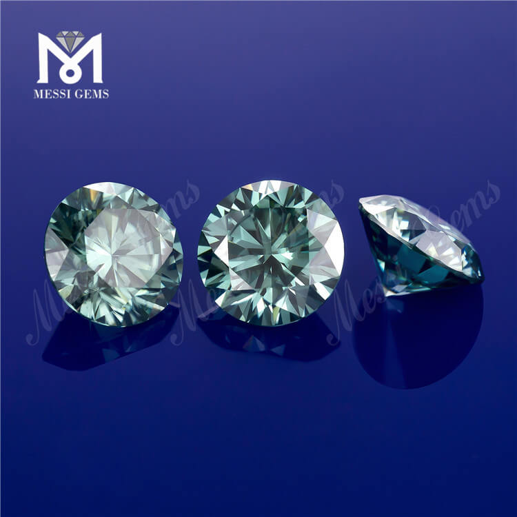 GRA Round Cut Wholesale price 8mm synthetic moissanite Buy synthetic