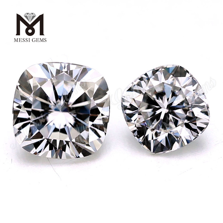 Cushion 12*12mm moissanite diamond wholesale top quality vvs white loose moissanite