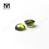  Olive color play or fire Cushion-CAB cubic zirconia wholesale price 10x10mm