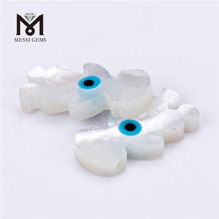 8x14mm Human shape White Shell Mother of Perrl