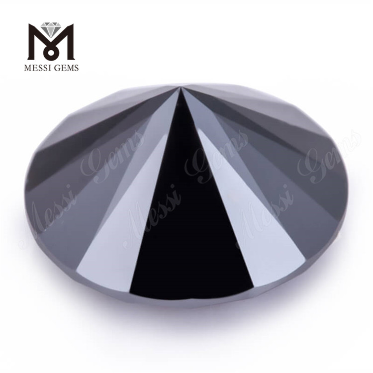Emerald/Round Cut Black Colour Wholesale Price Synthetic Moissanite