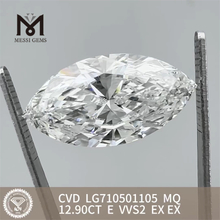 12,90 CT MQ E gewachsener Diamant VVS2 EX EX CVD LG710501105 