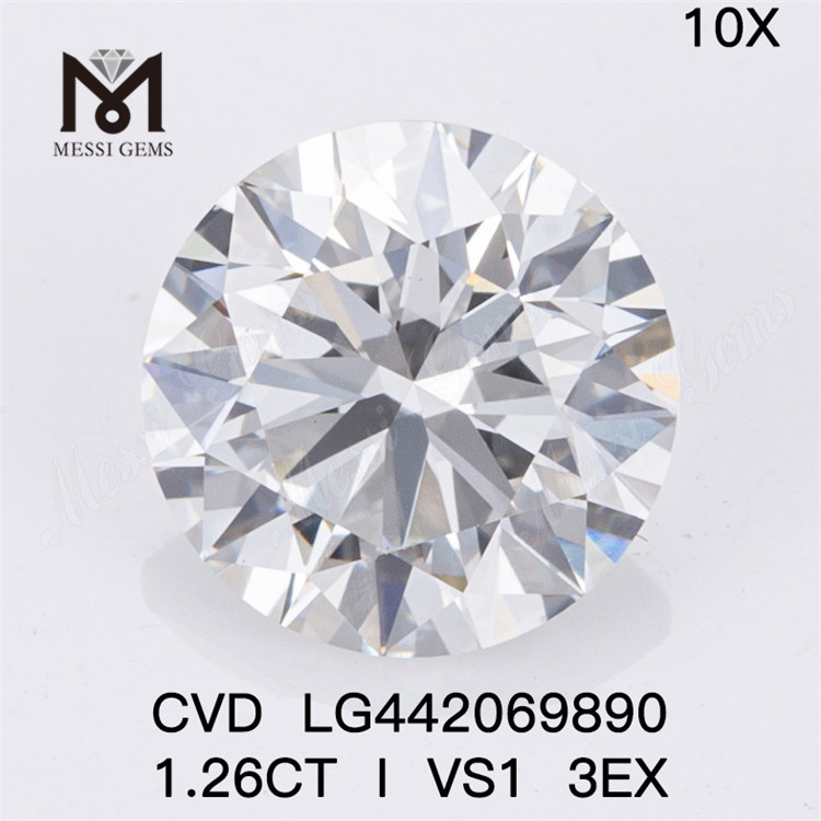 1.26CT I VS1 3EX lab grown diamond 1ct lab diamonds wholesale price