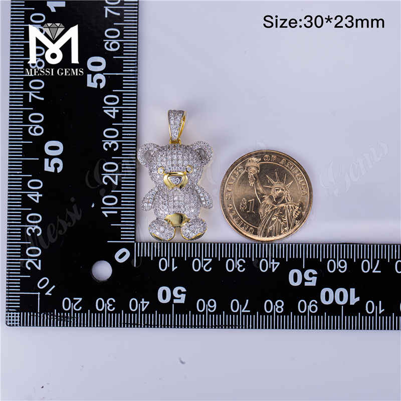 hip hop chain bear high quality rapper chains wholesale price Buy