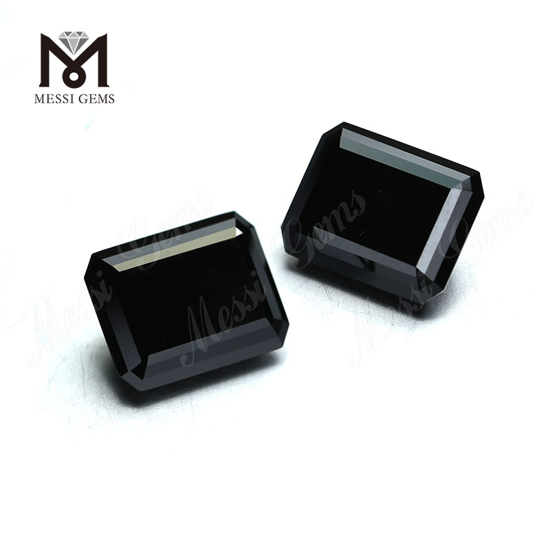 10*14mm OCT Cut Black loose moissanite china loose stone manufacturer