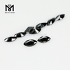 Wholesale price marquise cut 3.5x 7mm black cubic zirconia stones 